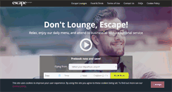 Desktop Screenshot of escapelounges.com
