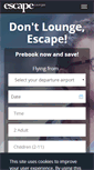 Mobile Screenshot of escapelounges.com